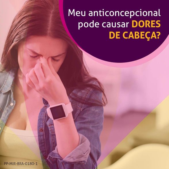 Meu anticoncepcional pode causar dores de cabeça